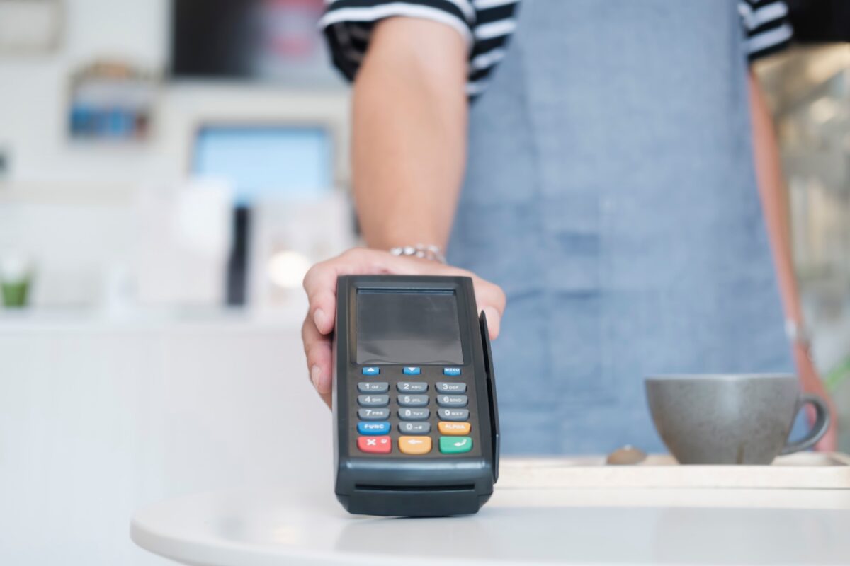 paying with card